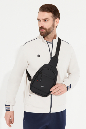 M04330G-SN251 Костюм тренировочный мужской (бежевый/синий)