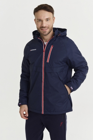 M09110G-NN221 Куртка на флисовой подкладке мужская (синий)