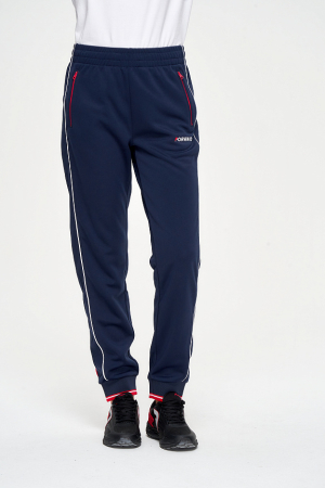 W05340G-WN231 Костюм спортивный женский (белый/синий)