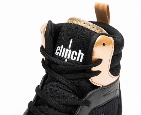 Боксерки Clinch Punch 3.0 чёрно-бронзовые C418