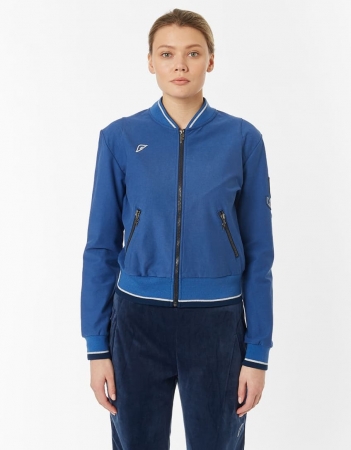 Куртка тренировочная женская (синий) /W10440SF-NN191