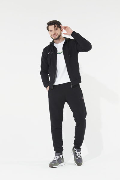 M04130M-BB241 Куртка тренировочная мужская (черный)