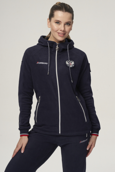 W06331G-FF242R Костюм флисовый женский (синий/синий)