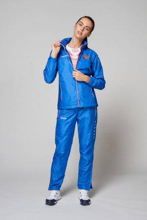 W02321G-FF202 Костюм ветрозащитный женский (голубой)