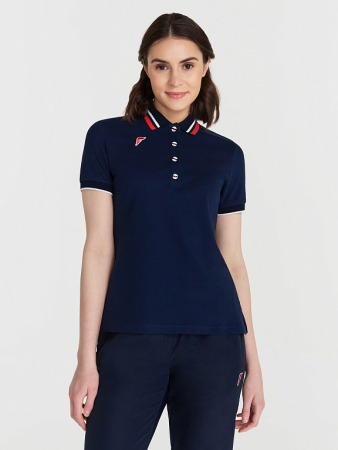 W13210G-NN211 Рубашка поло женская (синий)