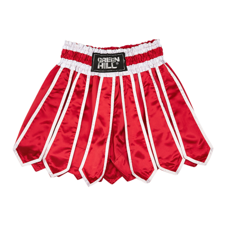 Шорты кикбокс Green Hill COLISEUM красные
