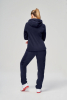 W06331G-FF232 Костюм спортивный (флисовый женский) (синий/синий)