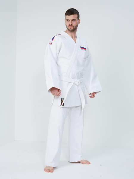 Кимоно дзюдо Firuz мастерское (белое)