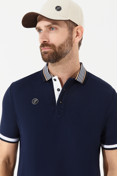 M13250G-NN251 Рубашка поло мужская (синий)