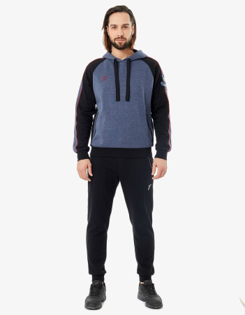 Толстовка мужская (синий/черный) /M10421SF-NB191