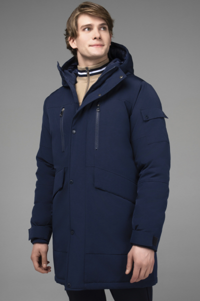M08520SF-NN242 Куртка утепленная мужская (синий/синий)
