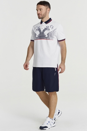 M13210G-WW221 Рубашка поло мужская (белый)