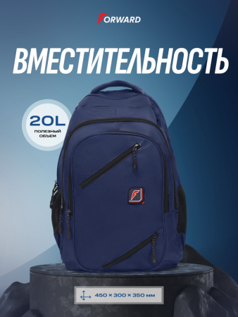 U19499G-NN242 Рюкзак (синий/синий)