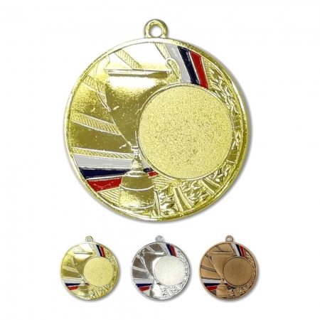 Медаль золото. Арт: 539 RUS (D=50 мм)