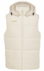 U11210P-MM232 Жилет утепленный унисекс (молочный/молочный)