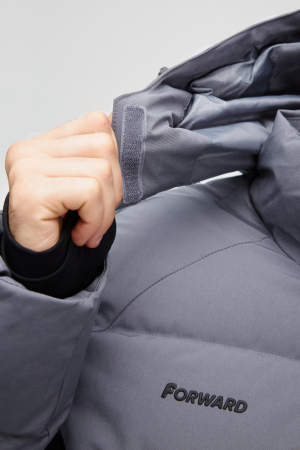 M08170SF-UB242 Куртка пуховая мужская (антрацит/черный)