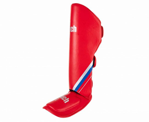 Защита голени и стопы Clinch Shin Instep Guard Kick красная C521N