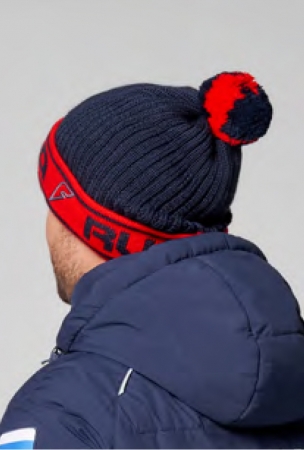 Шапка вязаная (синий) U20421G-FF202