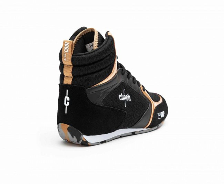 Боксерки Clinch Punch 3.0 чёрно-бронзовые C418