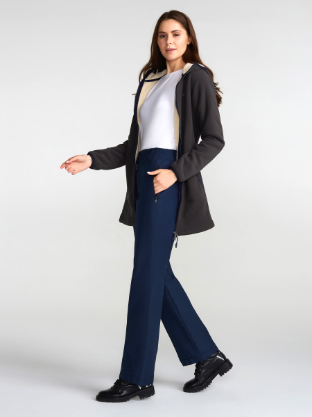 Брюки женские на флисовой подкладке (темно-синий) RED-N-ROCK'S 26L-RR-1295