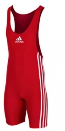 Трико борцовское красное Adidas (059473)