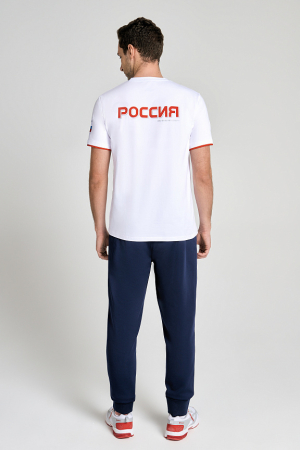 M14282G-FF232R Футболка короткий рукав мужская (белый/белый)