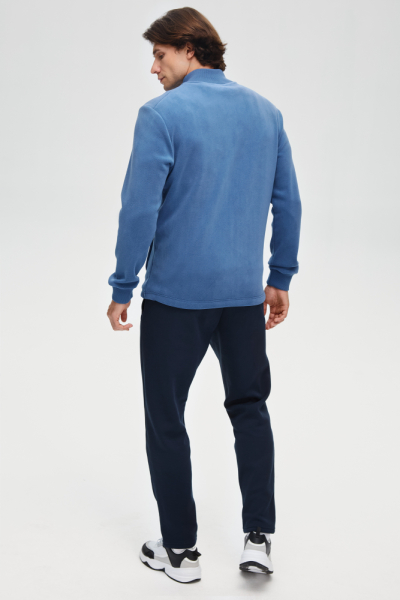 M06130G-AN242 Куртка флисовая мужская (голубой/синий)