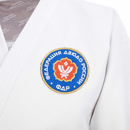 Кимоно для дзюдо Clinch Judo Gold FDR белое C777