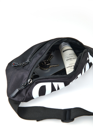 U19120G-BB251 Сумка поясная (черный)