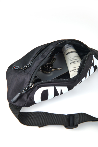 U19120G-BB251 Сумка поясная (черный)