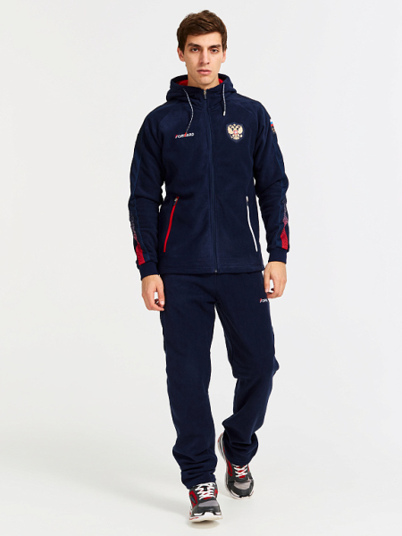 Костюм флисовый мужской (синий/синий) M06332G-FF202 