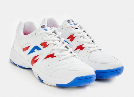 U22341G-FF232 Кроссовки для зала (белый/красный)