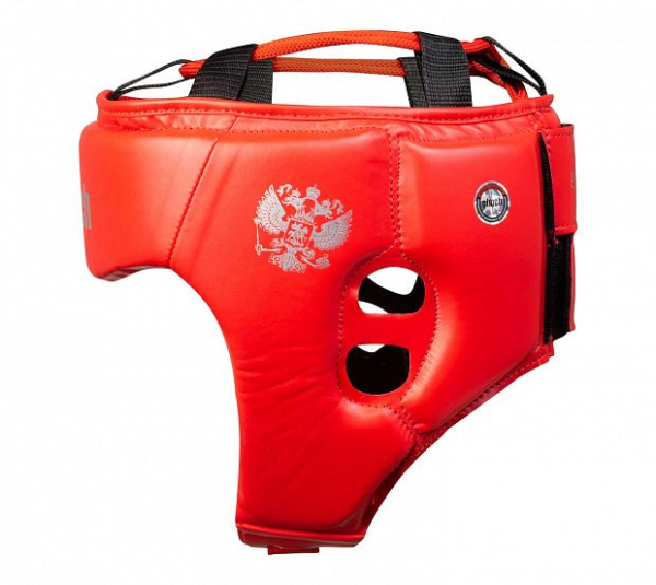 Шлем боксёрский Clinch Olimp красный C112