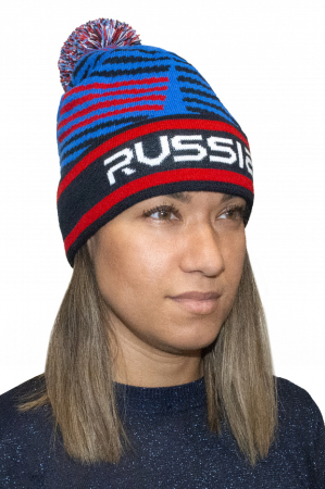 U20492G-IN222 Шапка трикотажная (голубой/синий)