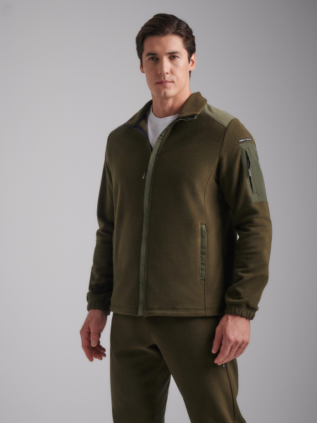 Костюм мужской флисовый 111M-RR-1816 хаки /RED-N-ROCK'S