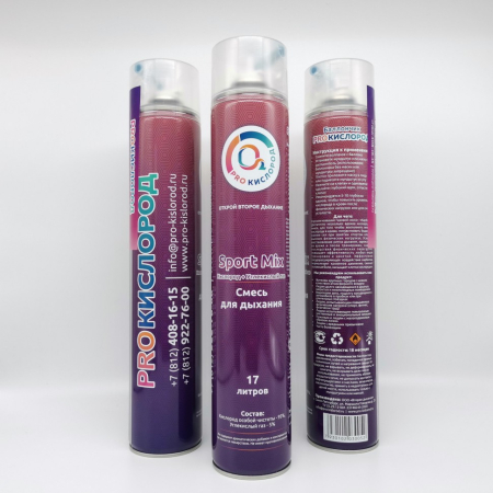 Кислородн.баллончик для дыхания Sport Mix