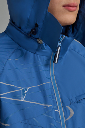 M09110G-AA241 Куртка на флисовой подкладке мужская (голубой/голубой)