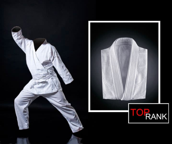 Кимоно карате детское /взрослое Top Rank тренировочное (белое)