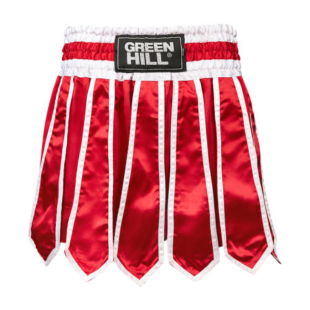 Шорты кикбокс Green Hill COLISEUM красные