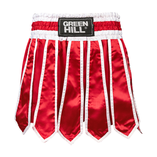 Шорты кикбокс Green Hill COLISEUM красные