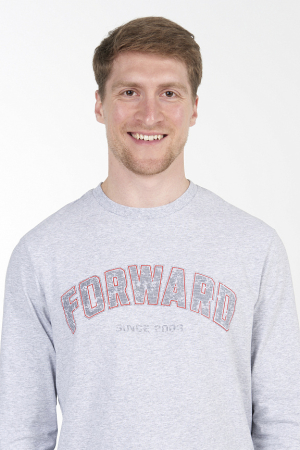 M14110G-GG241 Футболка длинный рукав мужская (серый/серый)