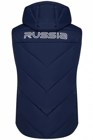 M11230G-NN222 Жилет утепленный мужской (синий)