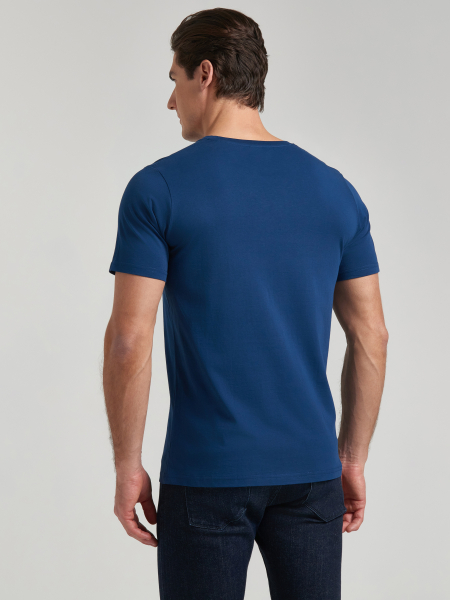 Футболка мужская ГЕРБ 66M-RR-1590/2 (синий) /RED-N-ROCK'S