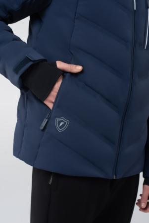 M08160SF-NN242 Куртка пуховая мужская (синий/синий)