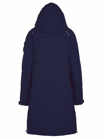 W08131P-FF242R Куртка пуховая женская (синий/синий)