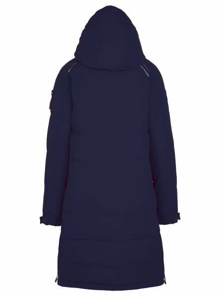 W08131P-FF242R Куртка пуховая женская (синий/синий)