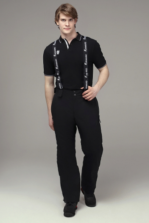 M03310G-CB242 Костюм утепленный мужской (коричневый/черный)