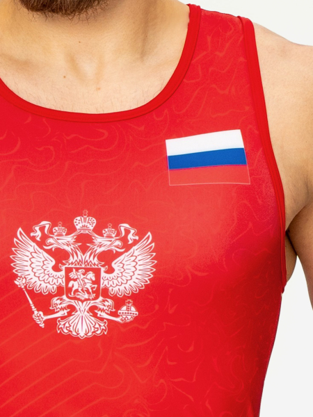 Трико борцовское красное SKAT 6261 Г