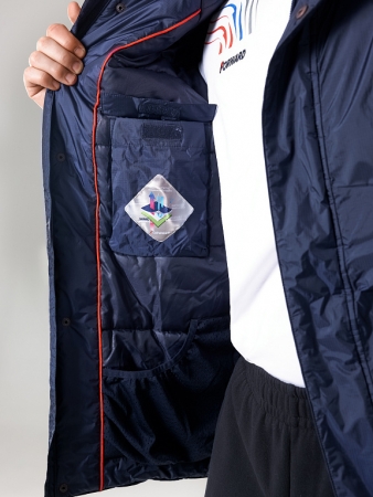 M08210P-NN232 Куртка утепленная мужская (синий/синий)