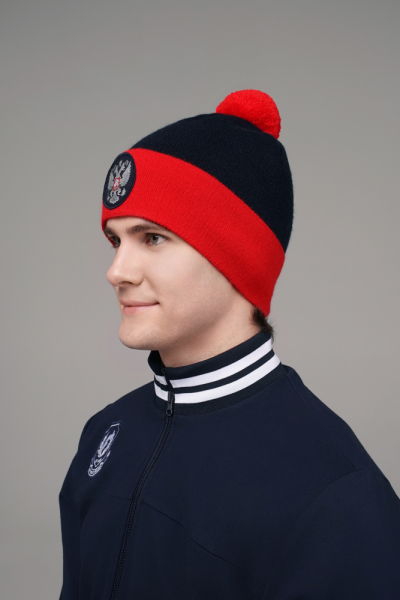 U20440G-NN242 Шапка вязаная (синий/синий)